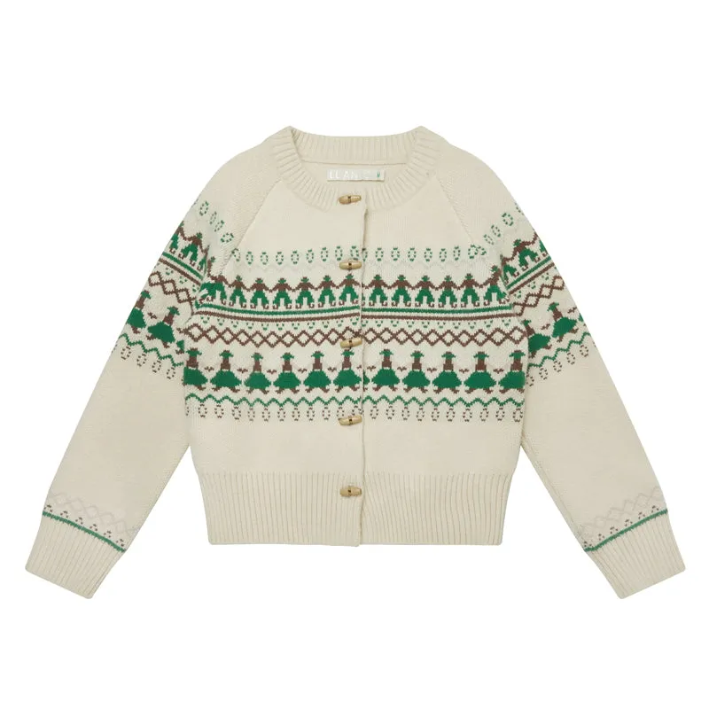 Dancing Man Knit Cardigan