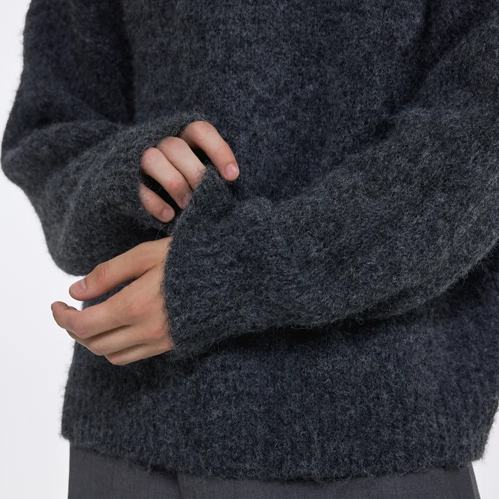 Dark Grey Wool Sweater
