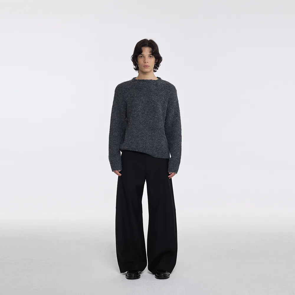 Dark Grey Wool Sweater