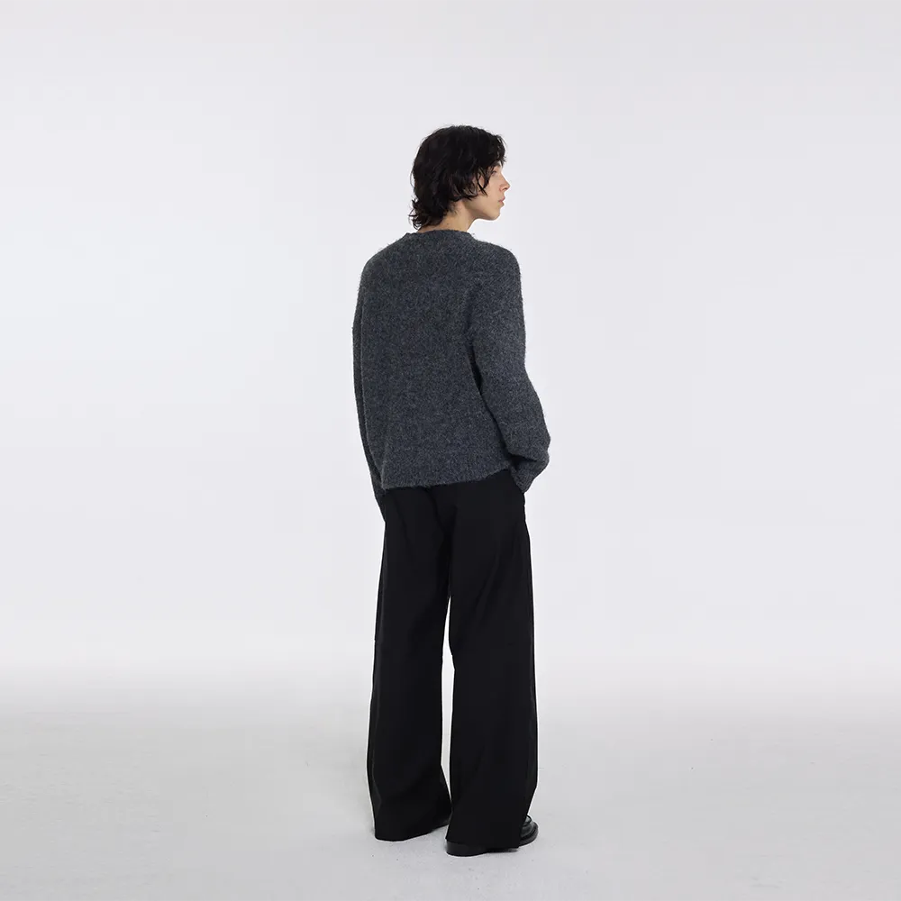 Dark Grey Wool Sweater