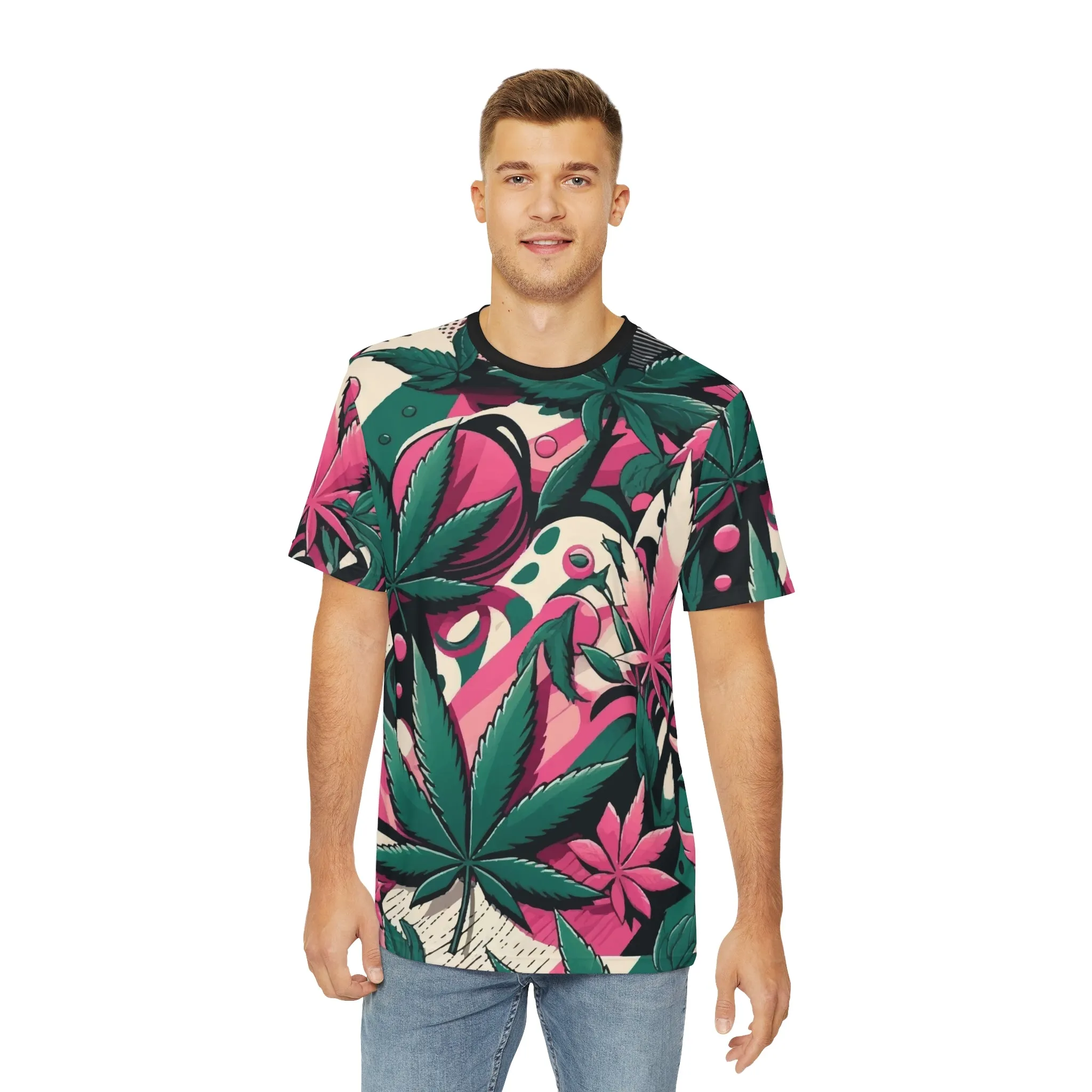 Dazey Leaf Polyester Tee