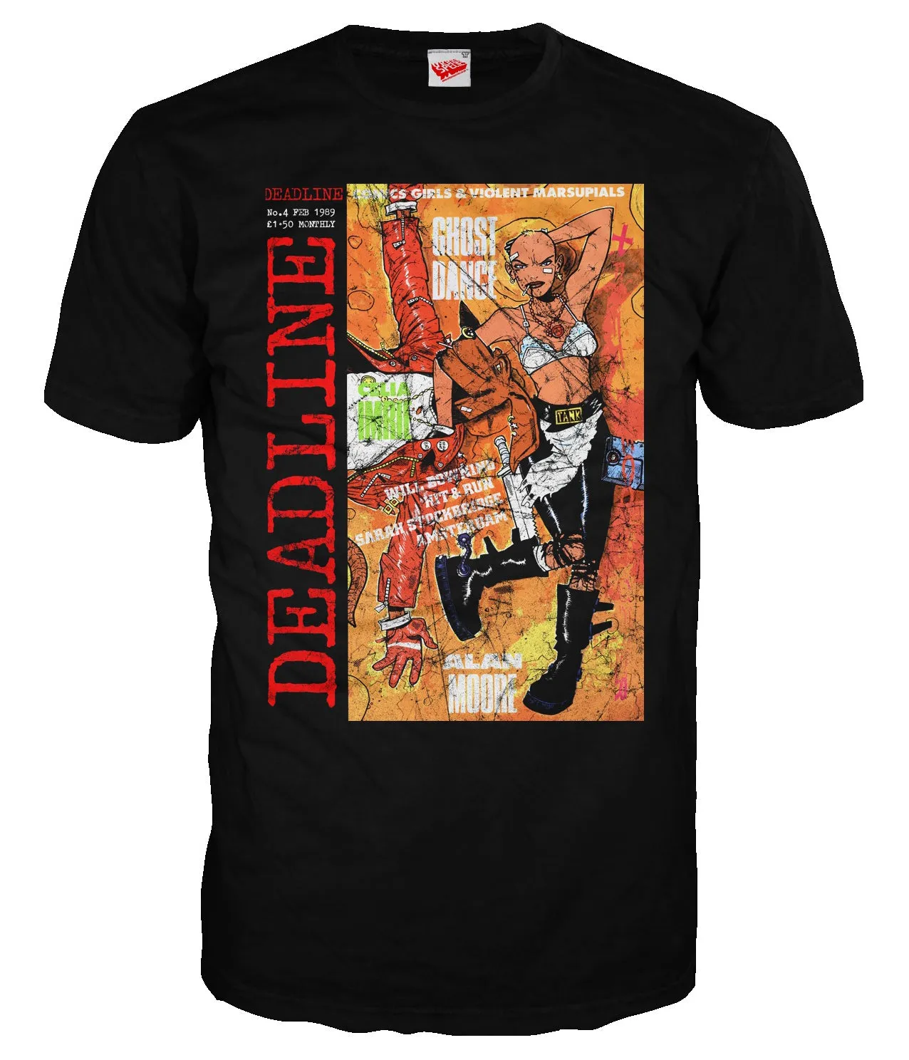 Deadline 4 Tank Booga Official Men's T-shirt (Black)