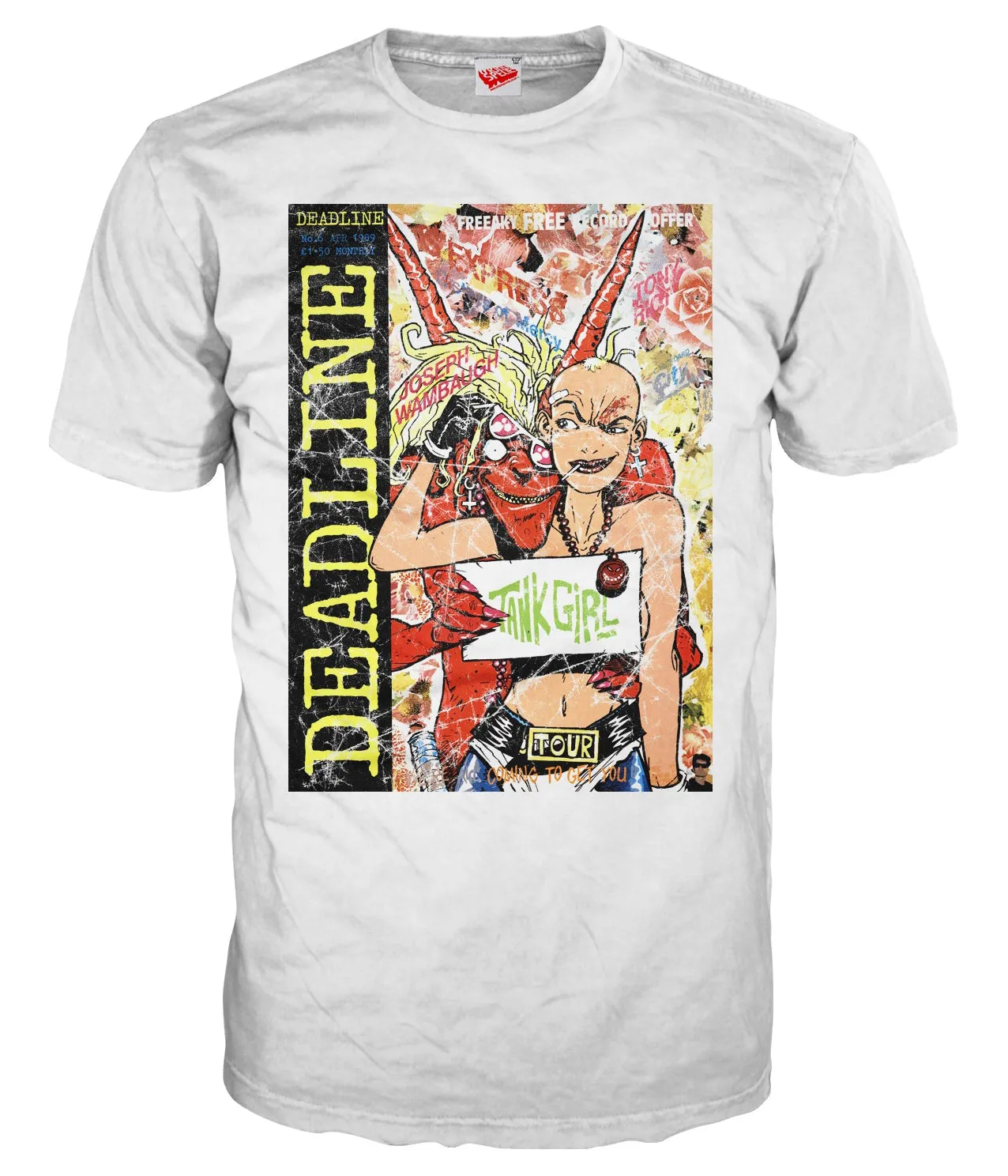 Deadline 6 Tank Booga Official Men's T-shirt (White)