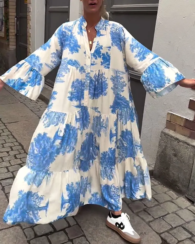 Della | Long Elegant Flow Dress
