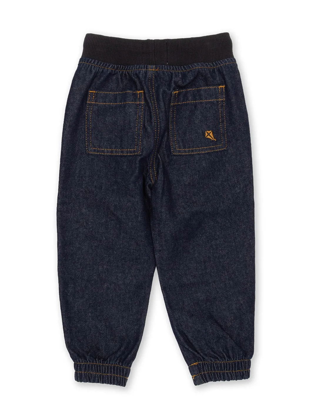 Denim joggers