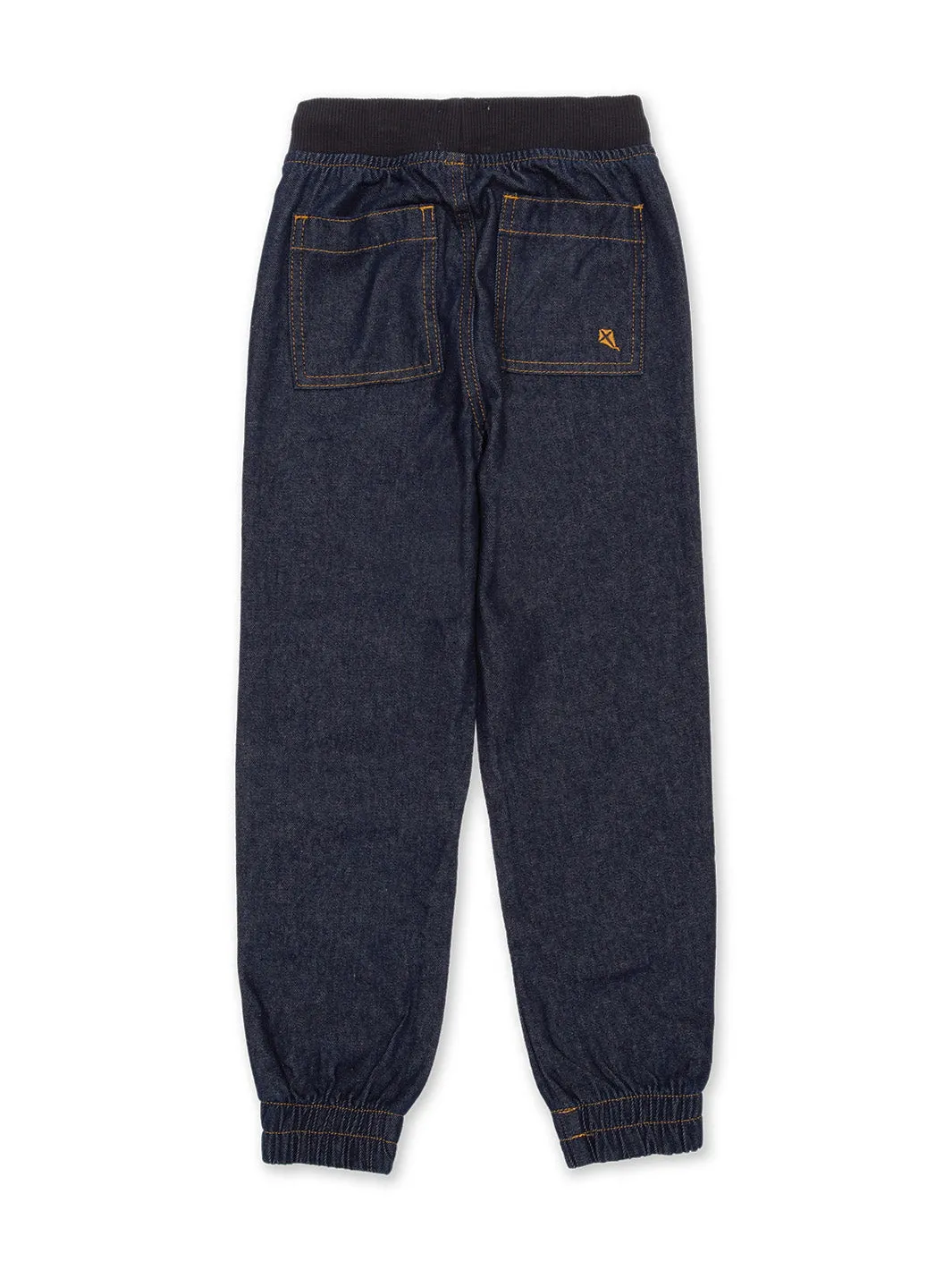 Denim joggers