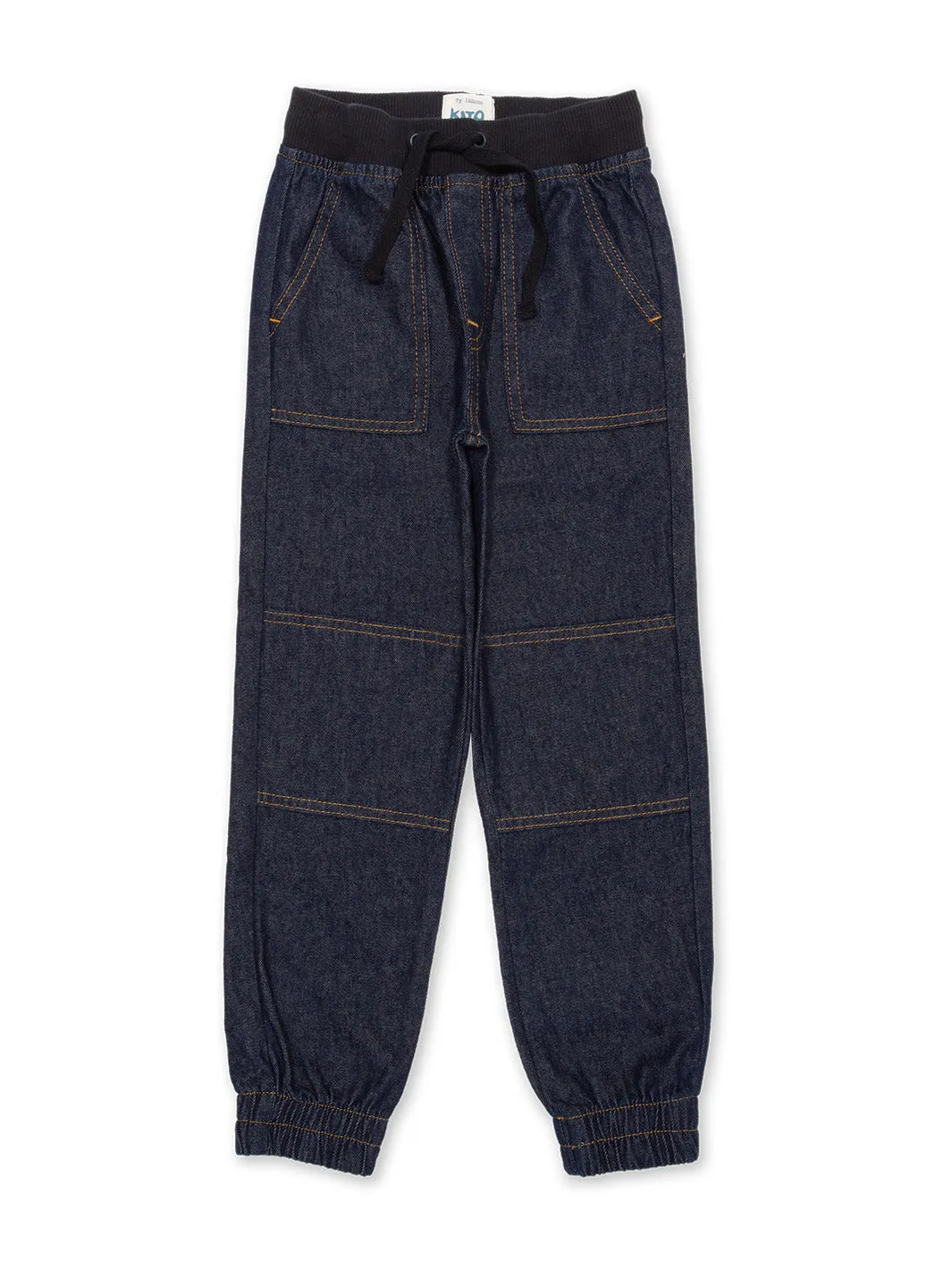 Denim joggers