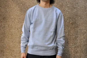 Denime X Warehouse Co. Lot.268 10oz "V-Inserted" Loopwheeled Sweatshirt (Heather Navy)
