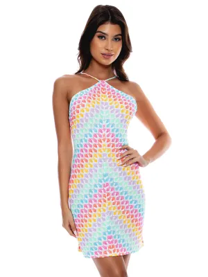 Diamond Cut Short Dress ::RET
