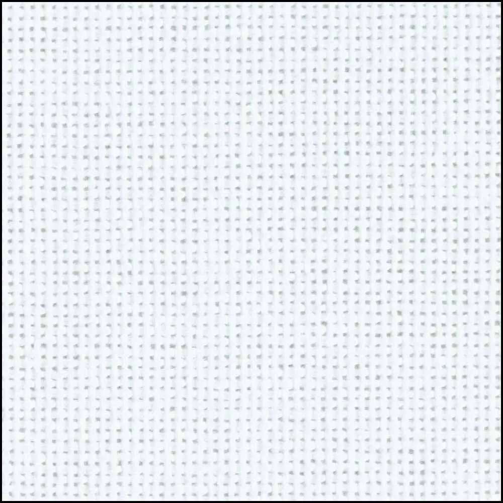 DMC CHARLES CRAFT Monaco Evenweave 28ct 38 x 45.7cm - White