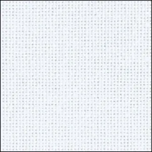 DMC CHARLES CRAFT Monaco Evenweave 28ct 38 x 45.7cm - White