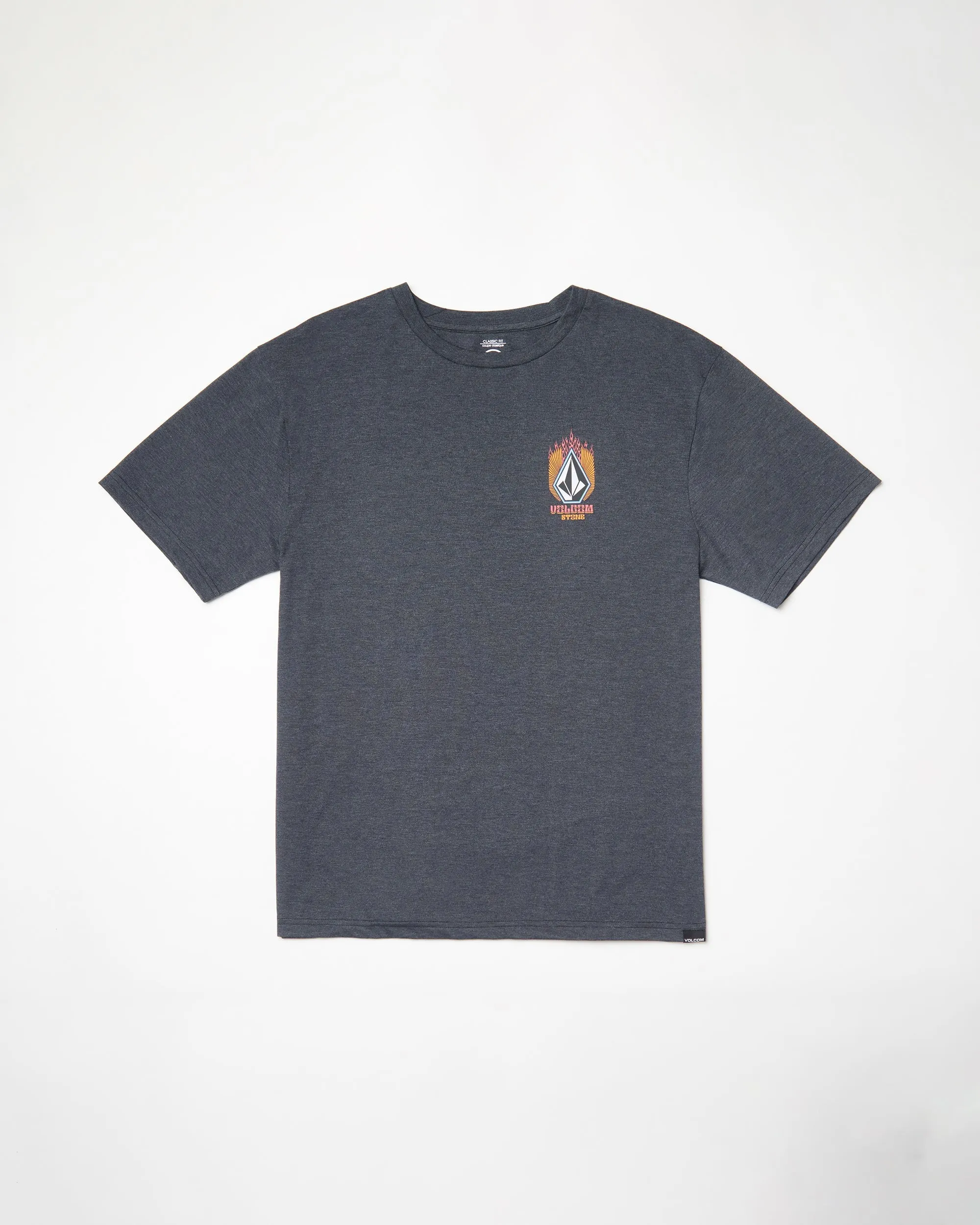 Draggin Stone T-shirt - HEATHER BLACK