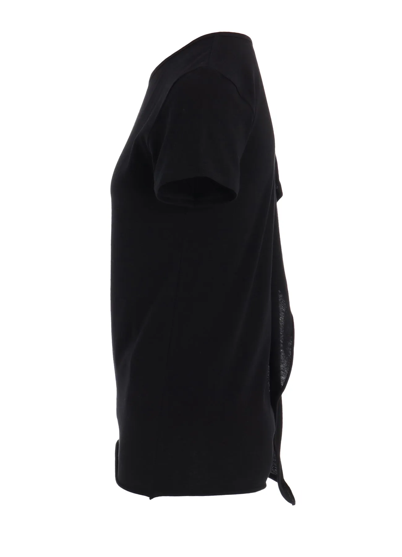 DRAPE DESIGN SHORT SLEEVE T