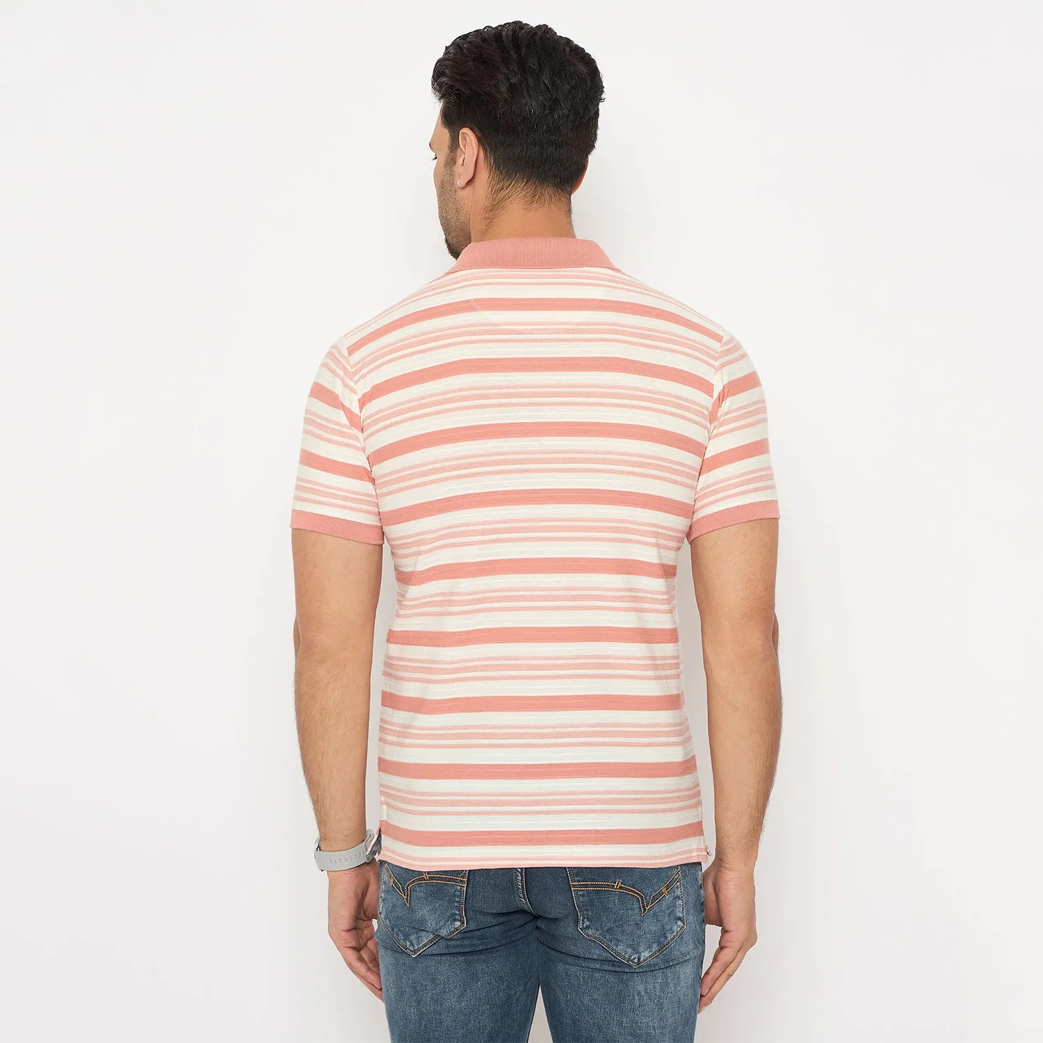 Duke Urban Men Half Sleeve Cotton Tshirt (LF7386)