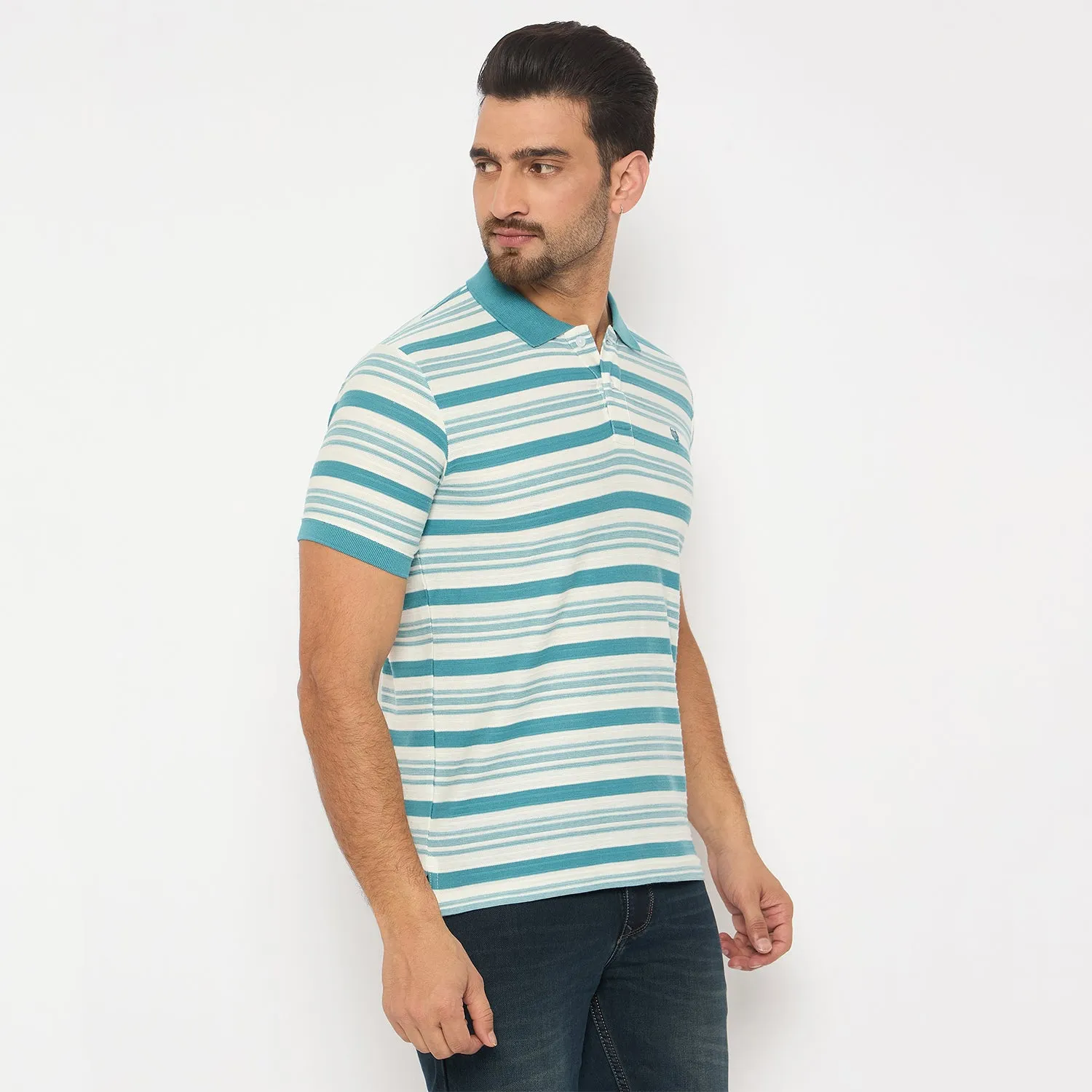 Duke Urban Men Half Sleeve Cotton Tshirt (LF7386)
