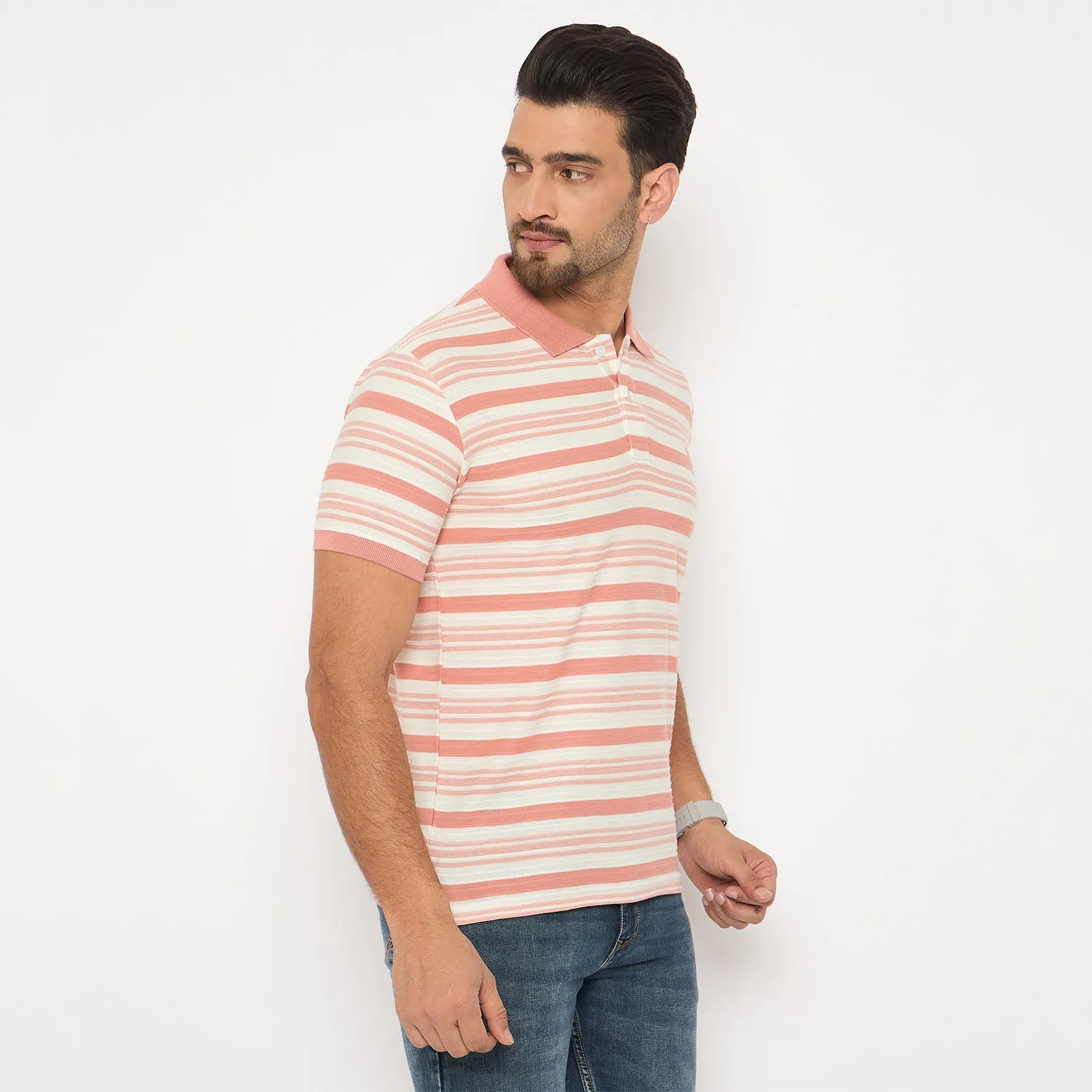 Duke Urban Men Half Sleeve Cotton Tshirt (LF7386)