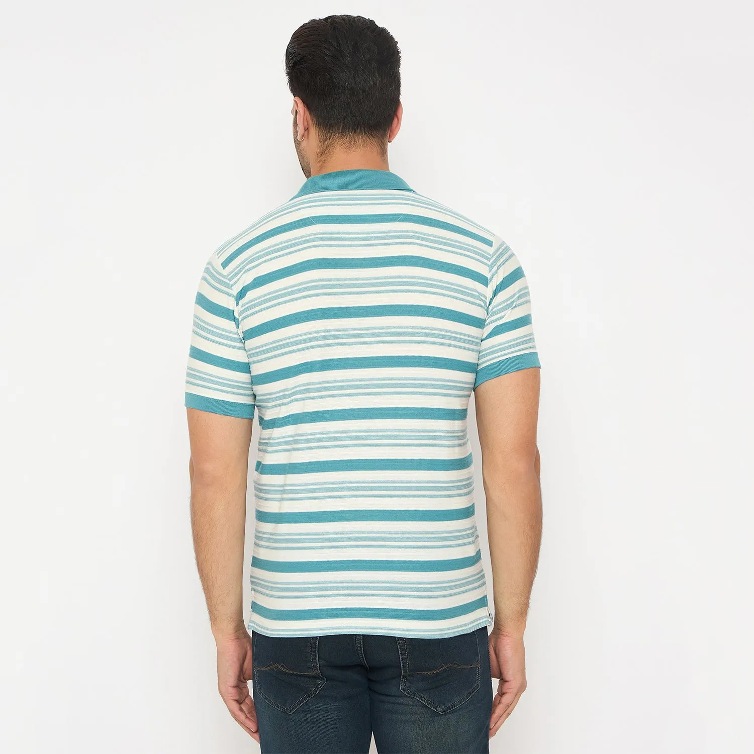 Duke Urban Men Half Sleeve Cotton Tshirt (LF7386)