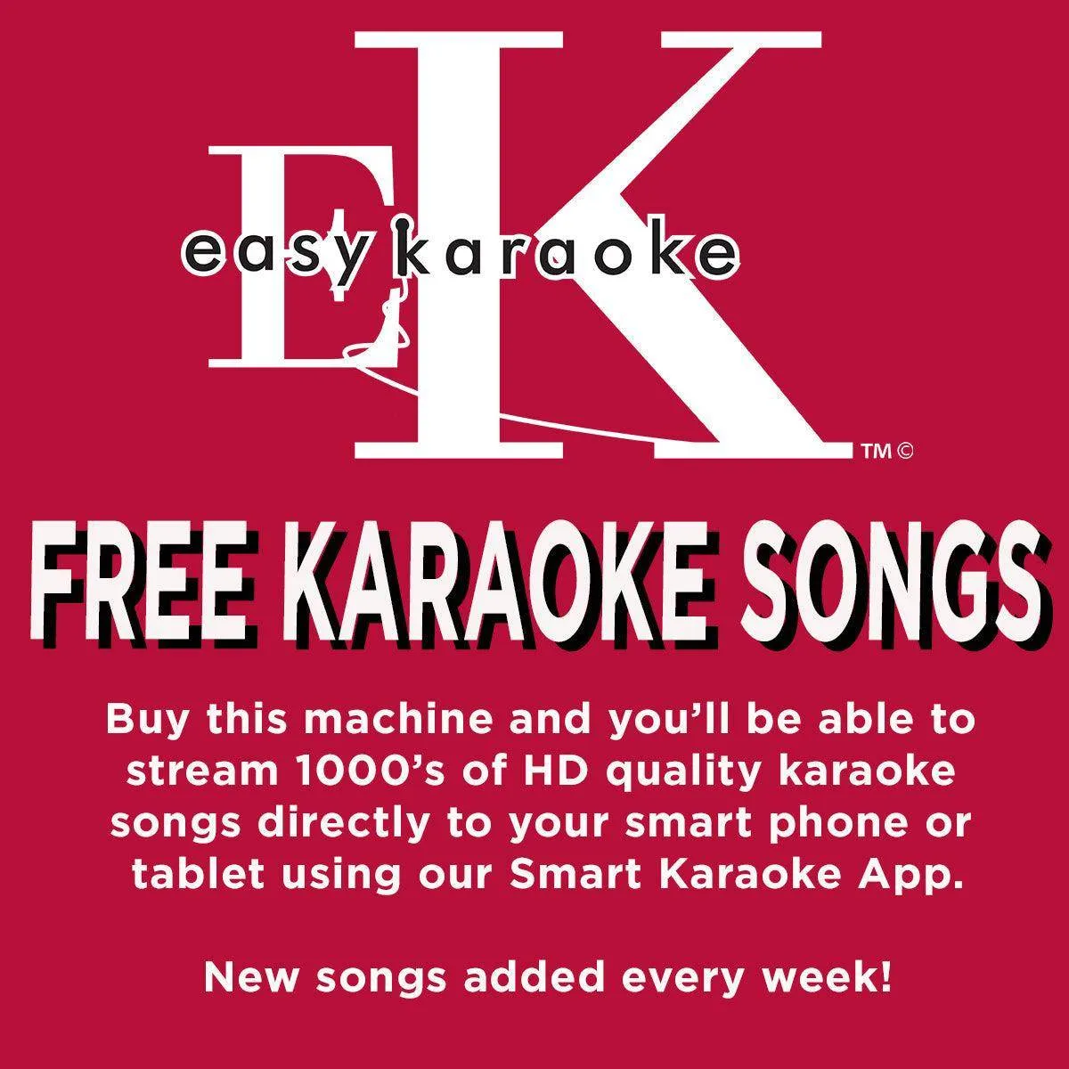 Easy Karaoke Smart Bluetooth® System with Light Effects   1 Microphone