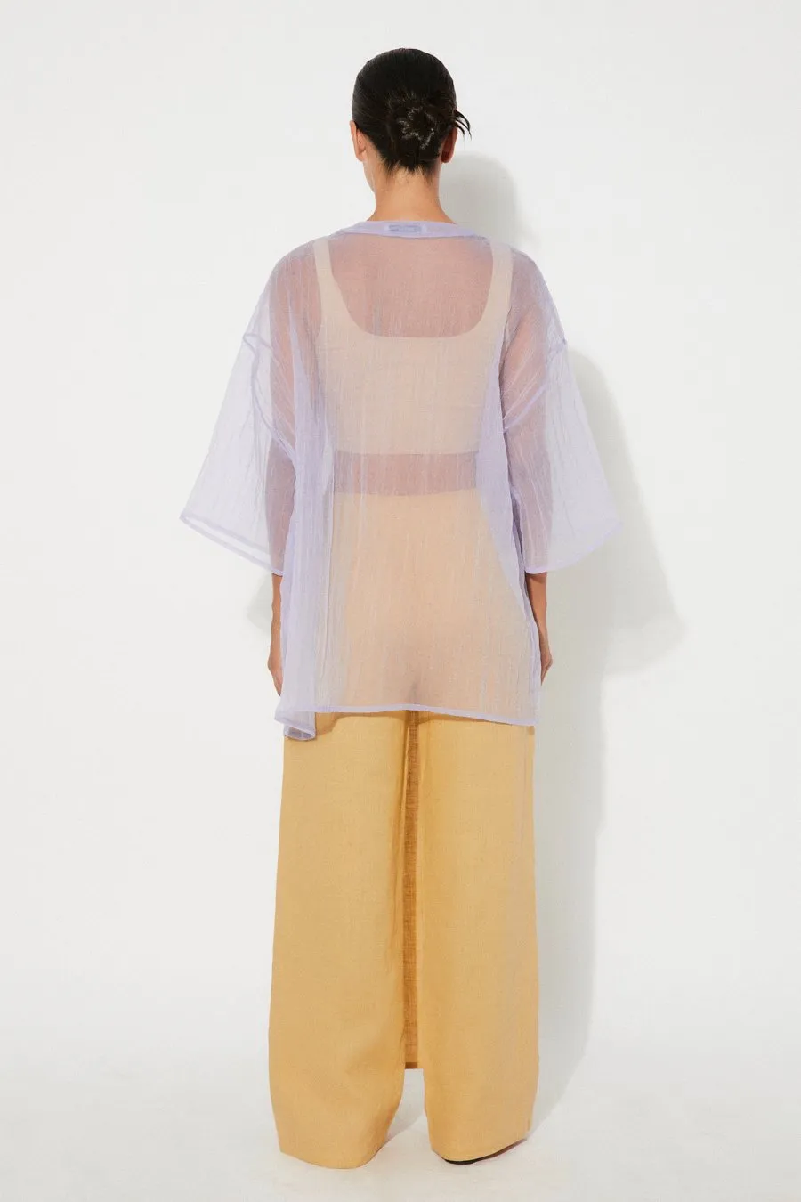 Eduli Sheer T-Shirt Lilac