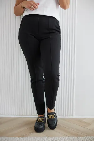 Elegant Classic-Cut Lounge Trousers