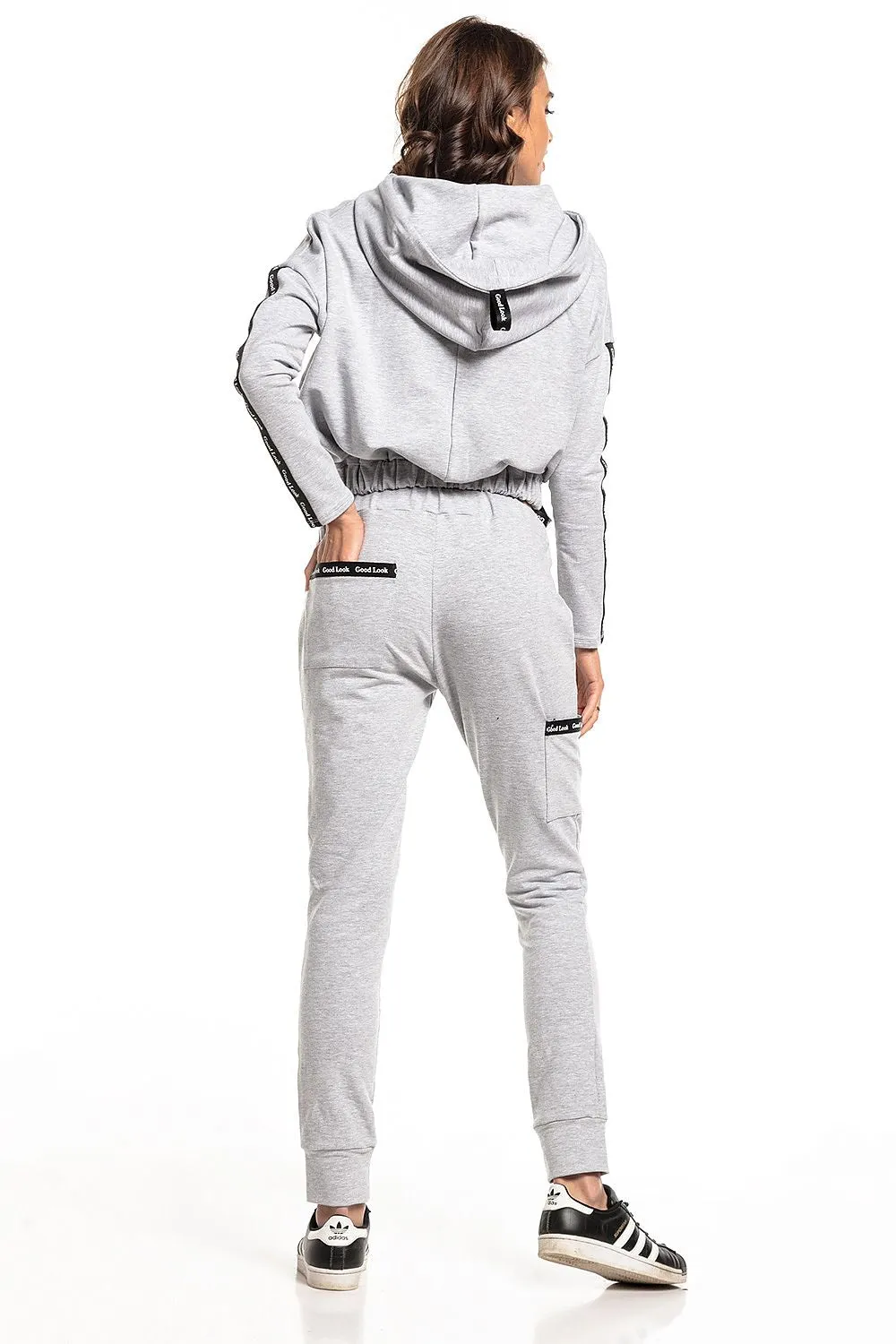 Elegant Drawstring Trousers with Pockets