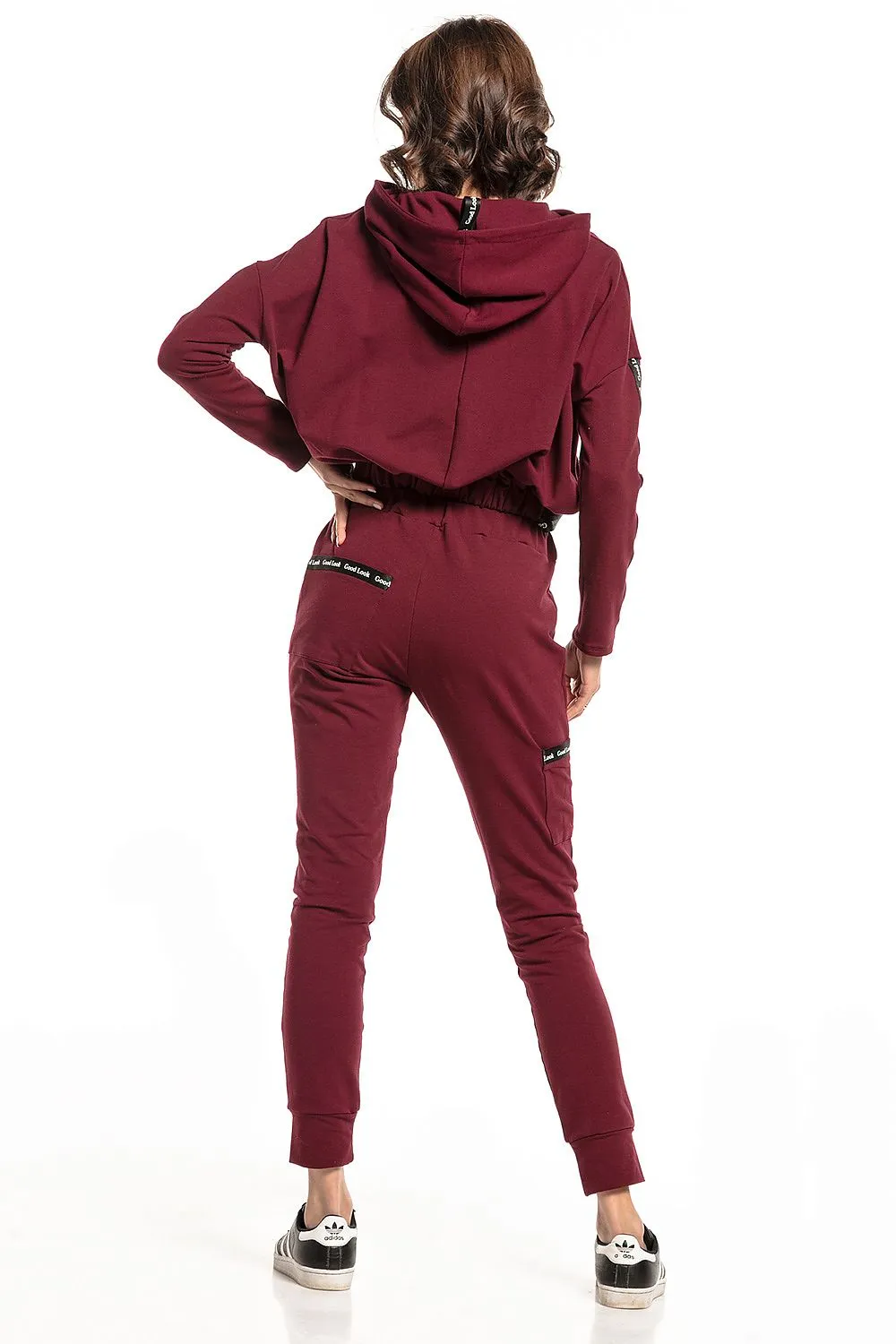 Elegant Drawstring Trousers with Pockets