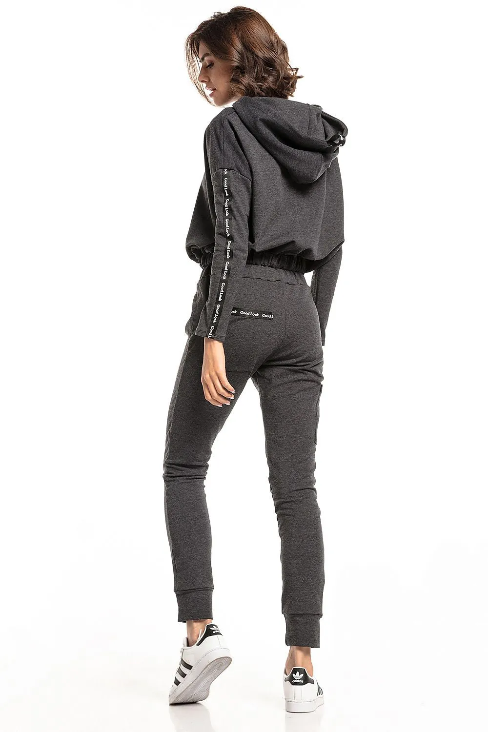 Elegant Drawstring Trousers with Pockets