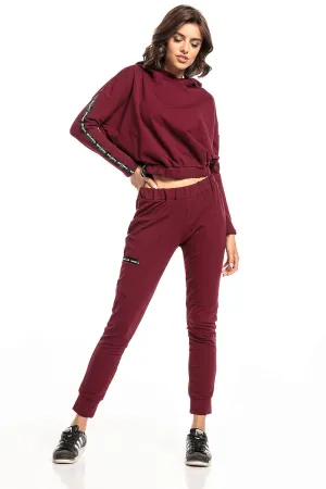 Elegant Drawstring Trousers with Pockets