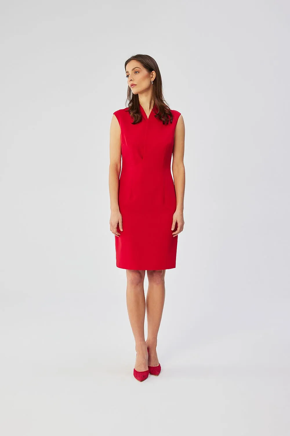 Elegant Envelope Neck Dress