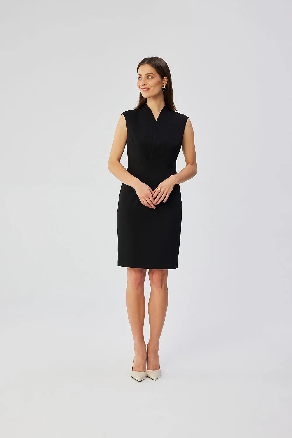 Elegant Envelope Neck Dress