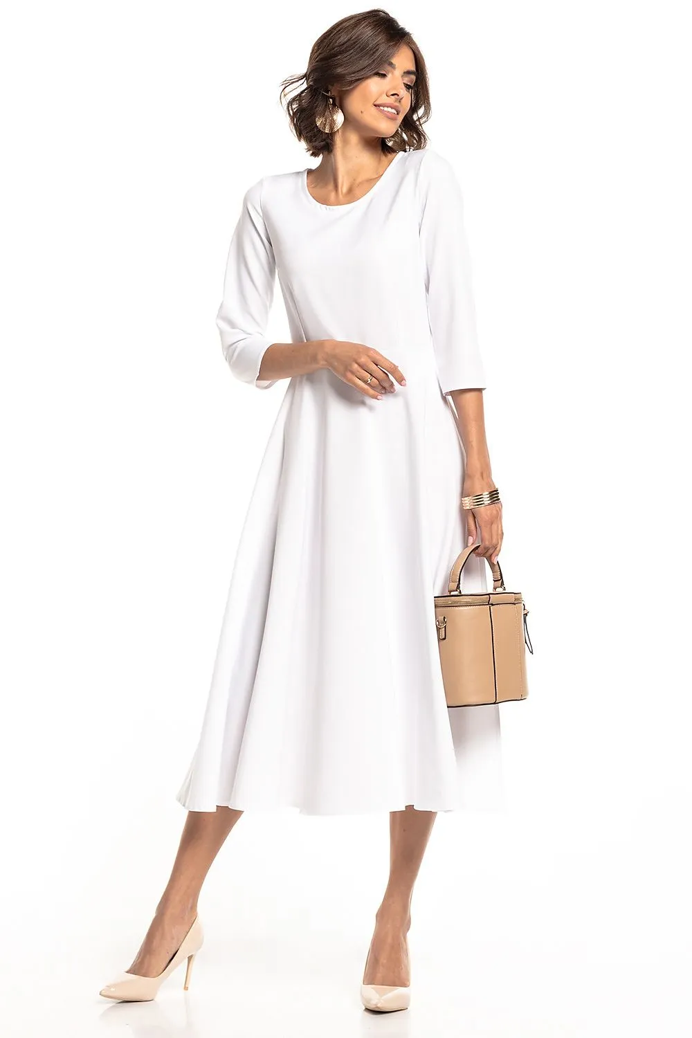 Elegant Zippered Maxi Dress