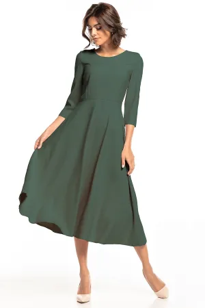 Elegant Zippered Maxi Dress