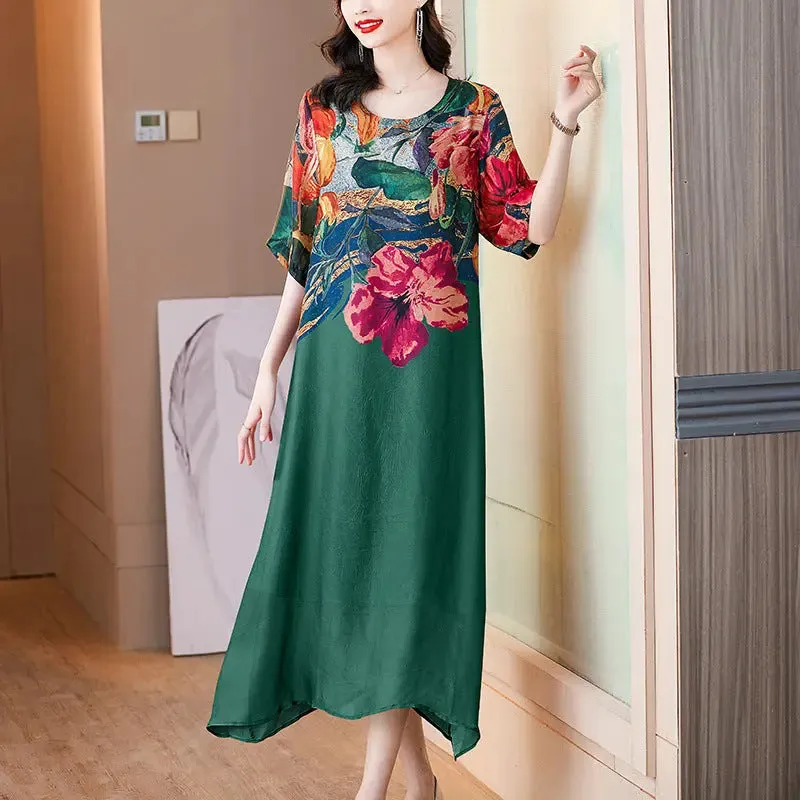 Elena® | Elegant floral print dress