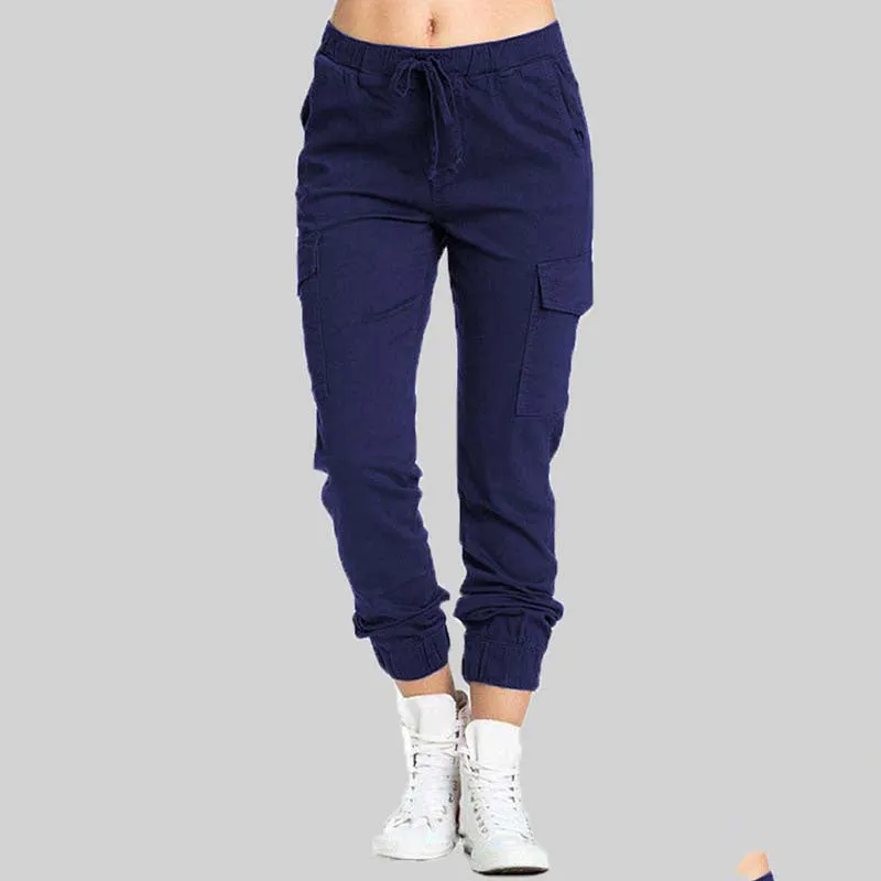 Elisae - Casual Pants with Pocket for Women