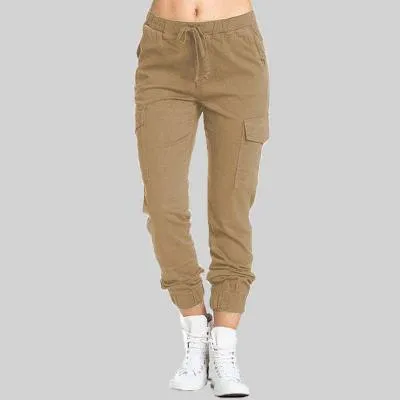 Elisae - Casual Pants with Pocket for Women