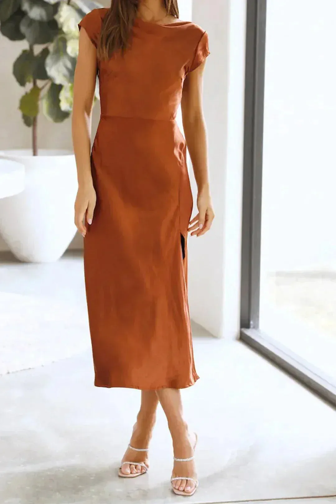 Eliza - Elegant swag dress