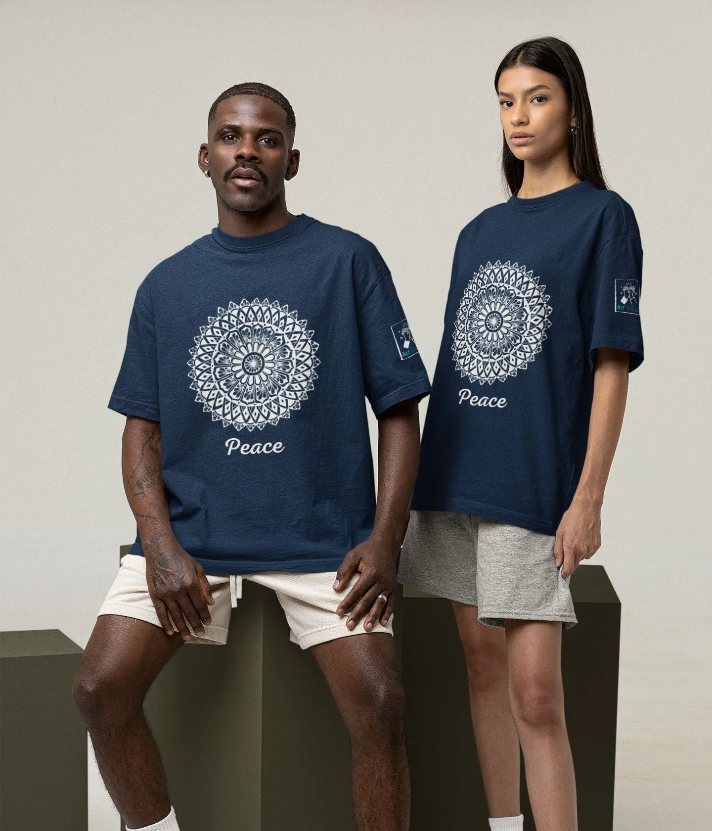 Enchanted - Oversized Classic T-Shirt - Dark