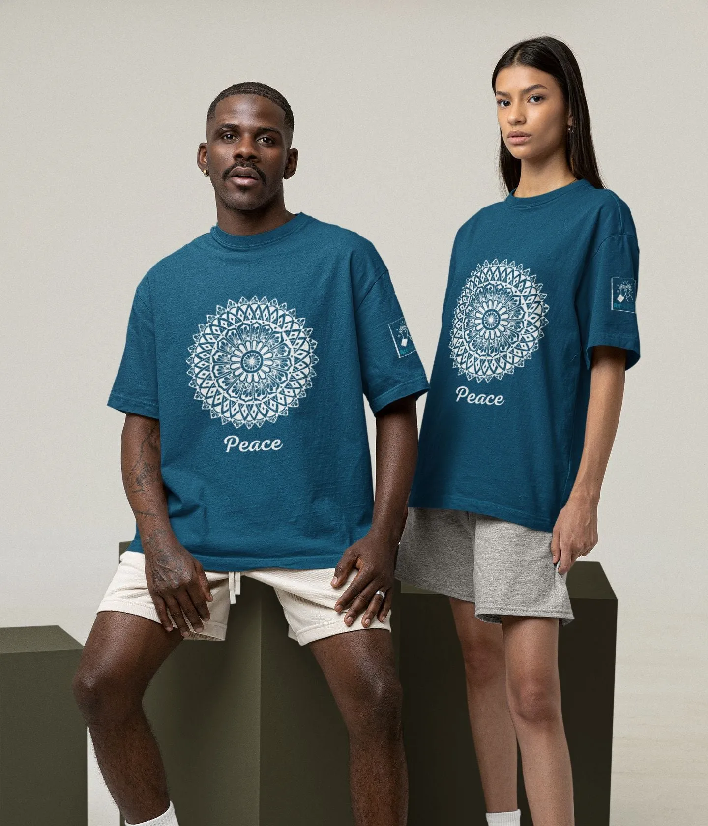 Enchanted - Oversized Classic T-Shirt - Dark