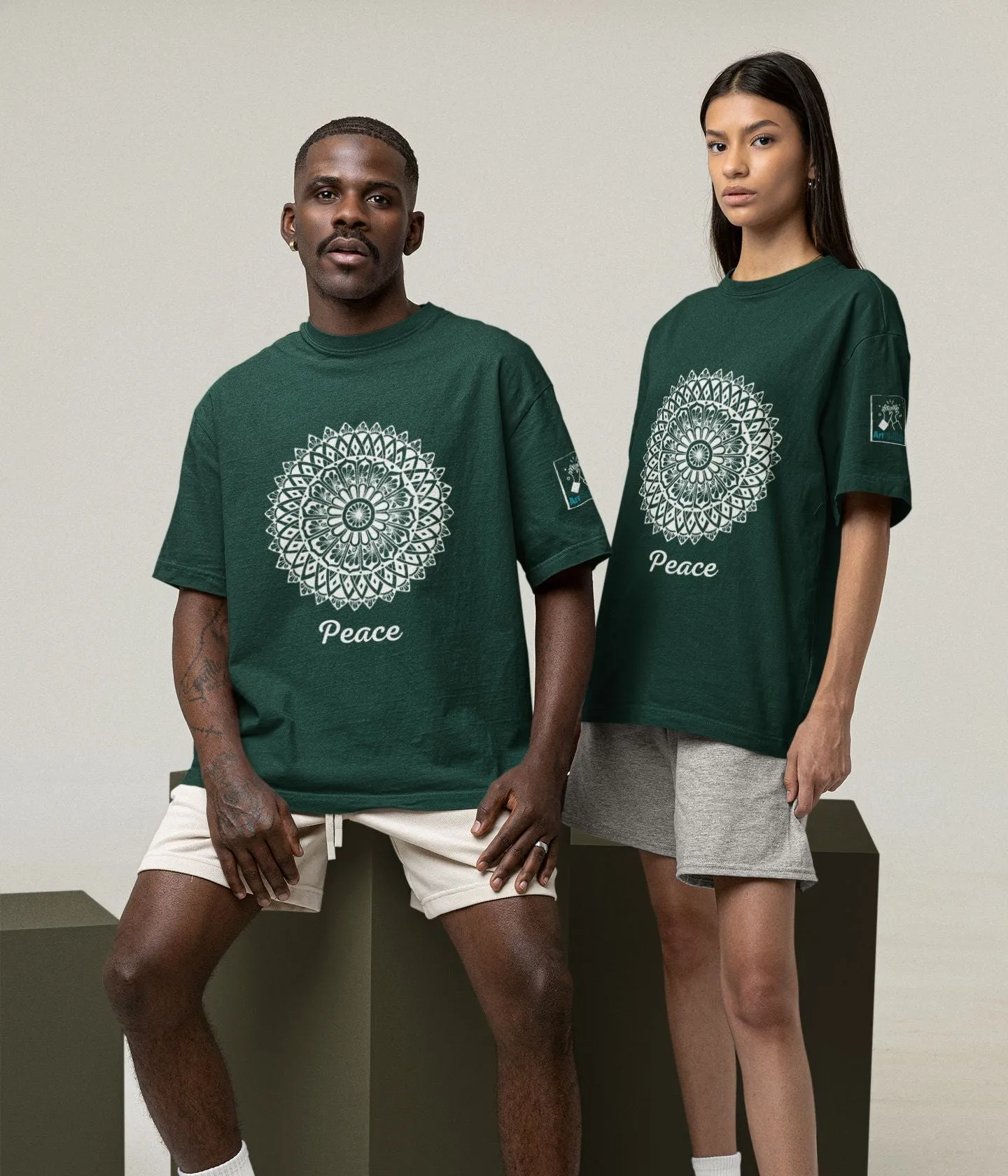 Enchanted - Oversized Classic T-Shirt - Dark