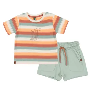 Ensemble deux-pièces pour bébé Surfer la vague S2557-08