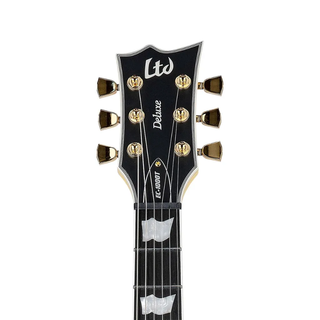 ESP LTD EC-1000T CTM Electric Guitar - Vintage Gold Satin