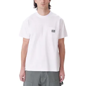 Established works eyes pocket t-shirt White