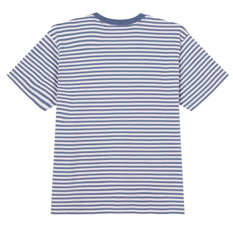Established works eyes stripe ss Coronet blue multi