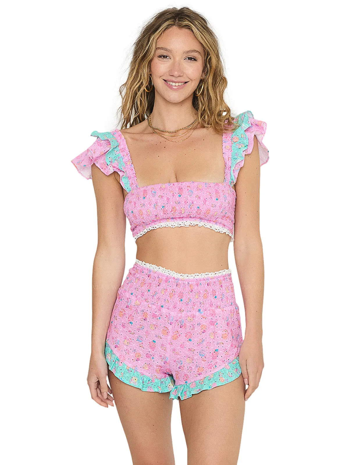 Everette Crop-Everette Short ::RET