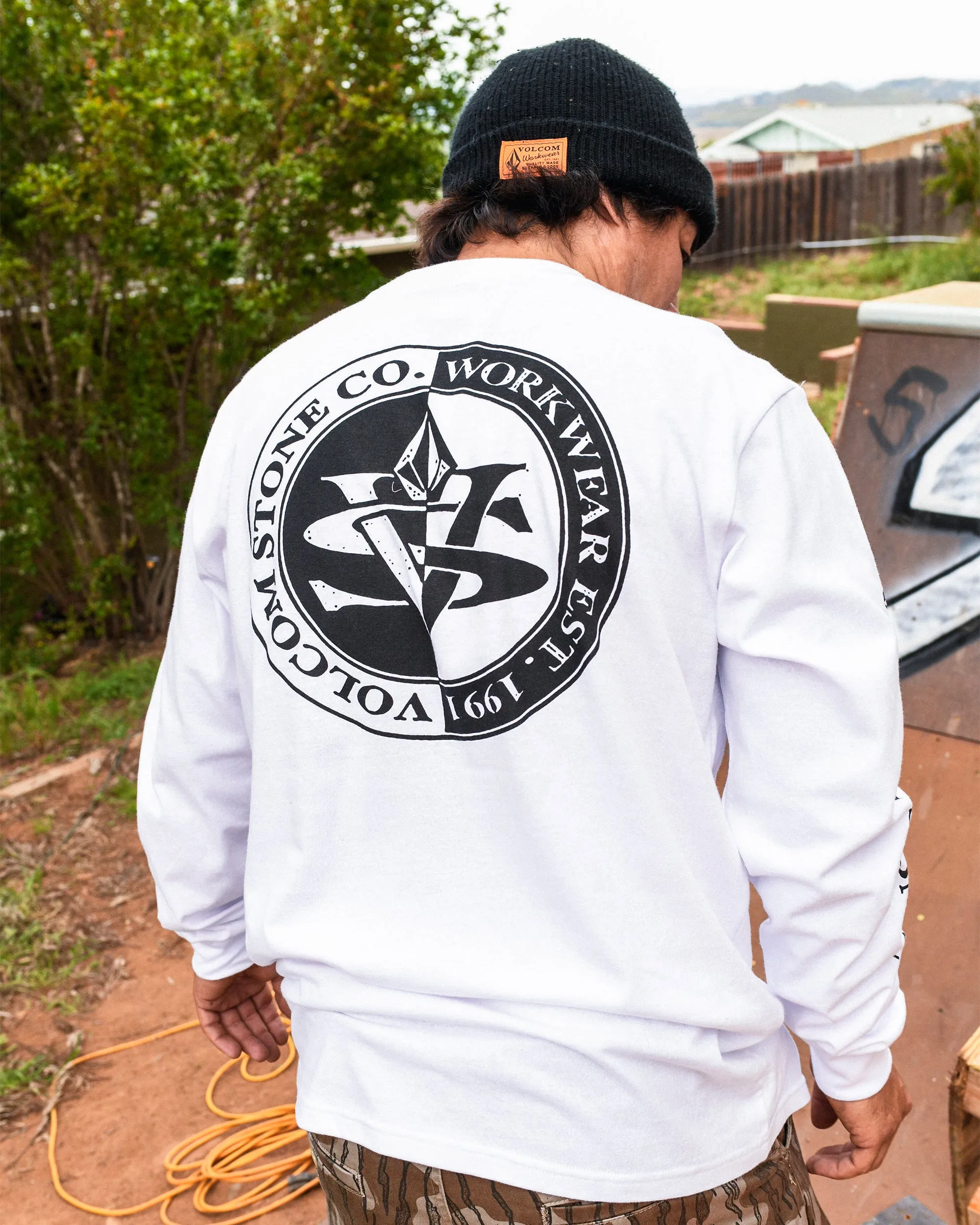 Excavator T-shirt - WHITE