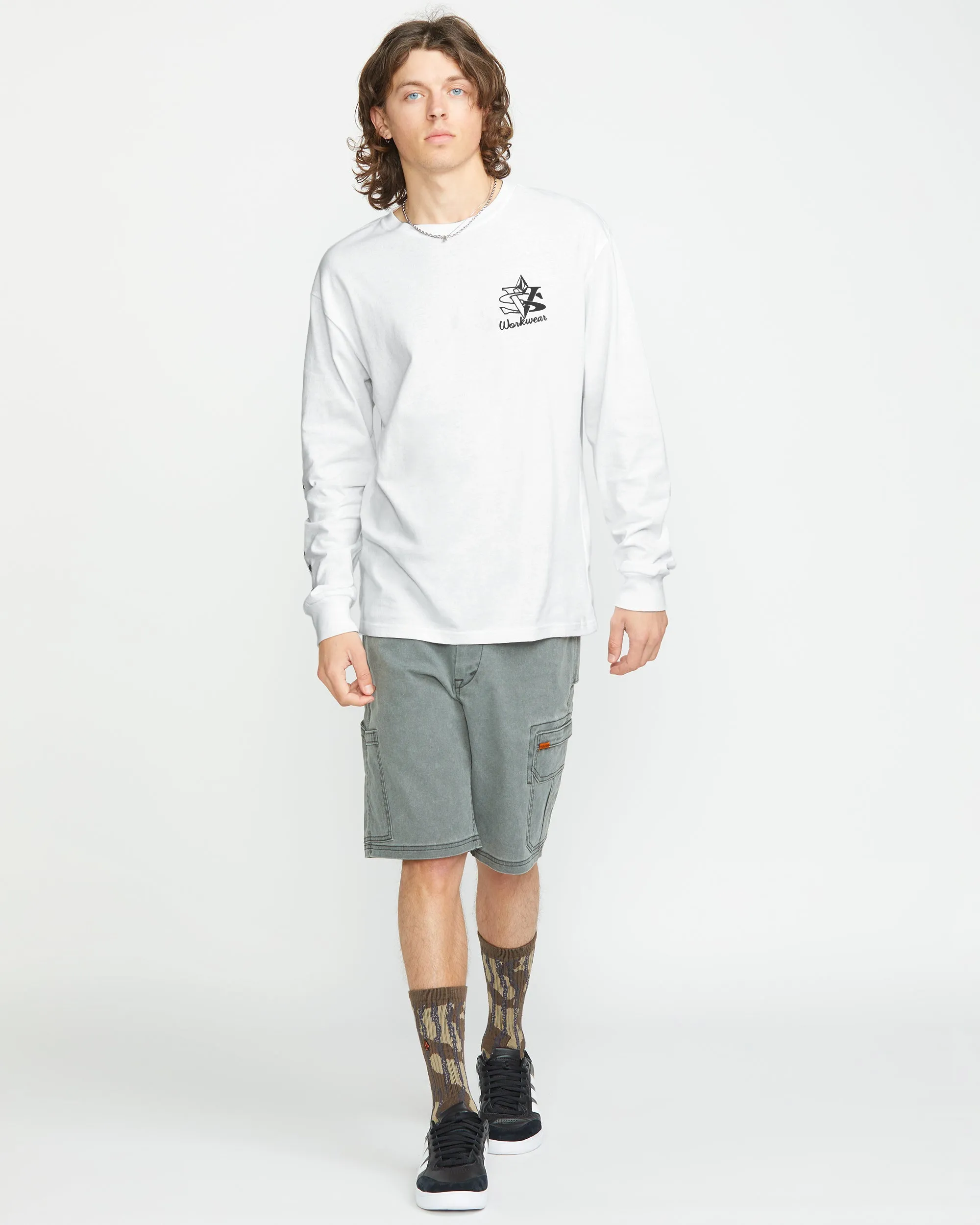 Excavator T-shirt - WHITE