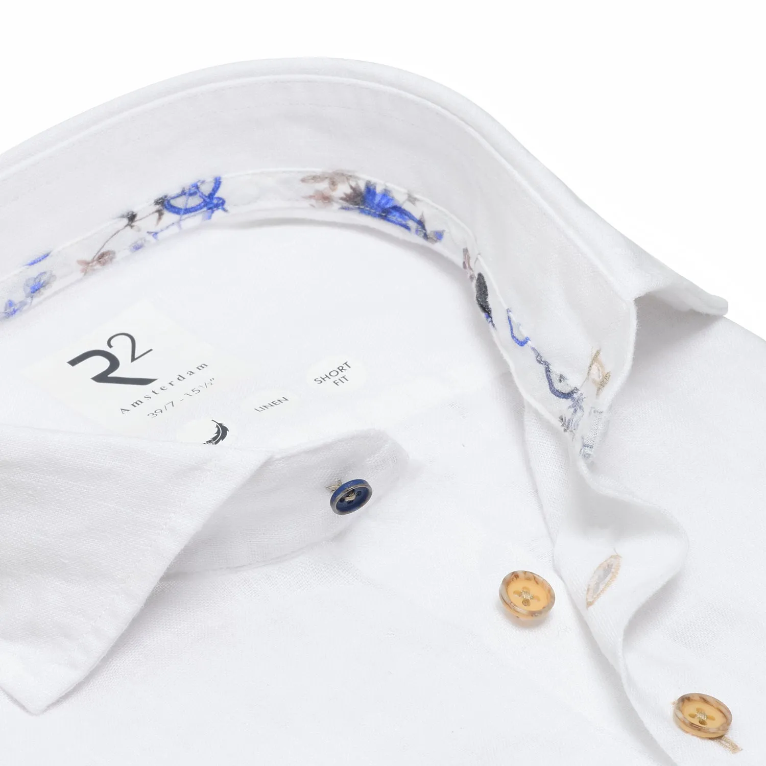 Extra long sleeves. Linen shirt