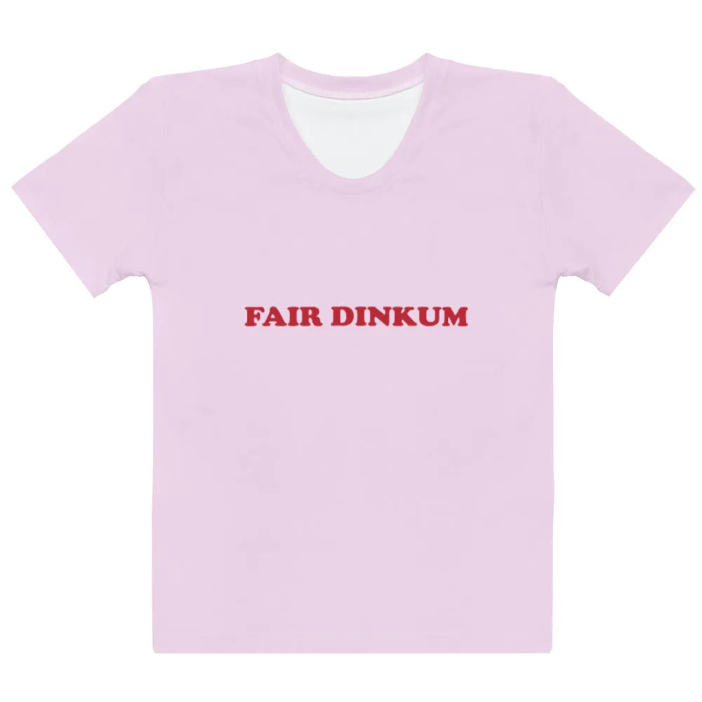 Fair Dinkum - Sustainably Made Women's Short Sleeve Tee