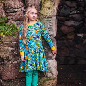 Fairy Garden Long Sleeve Dress - 2 Left Size 2-3 & 9-10 years