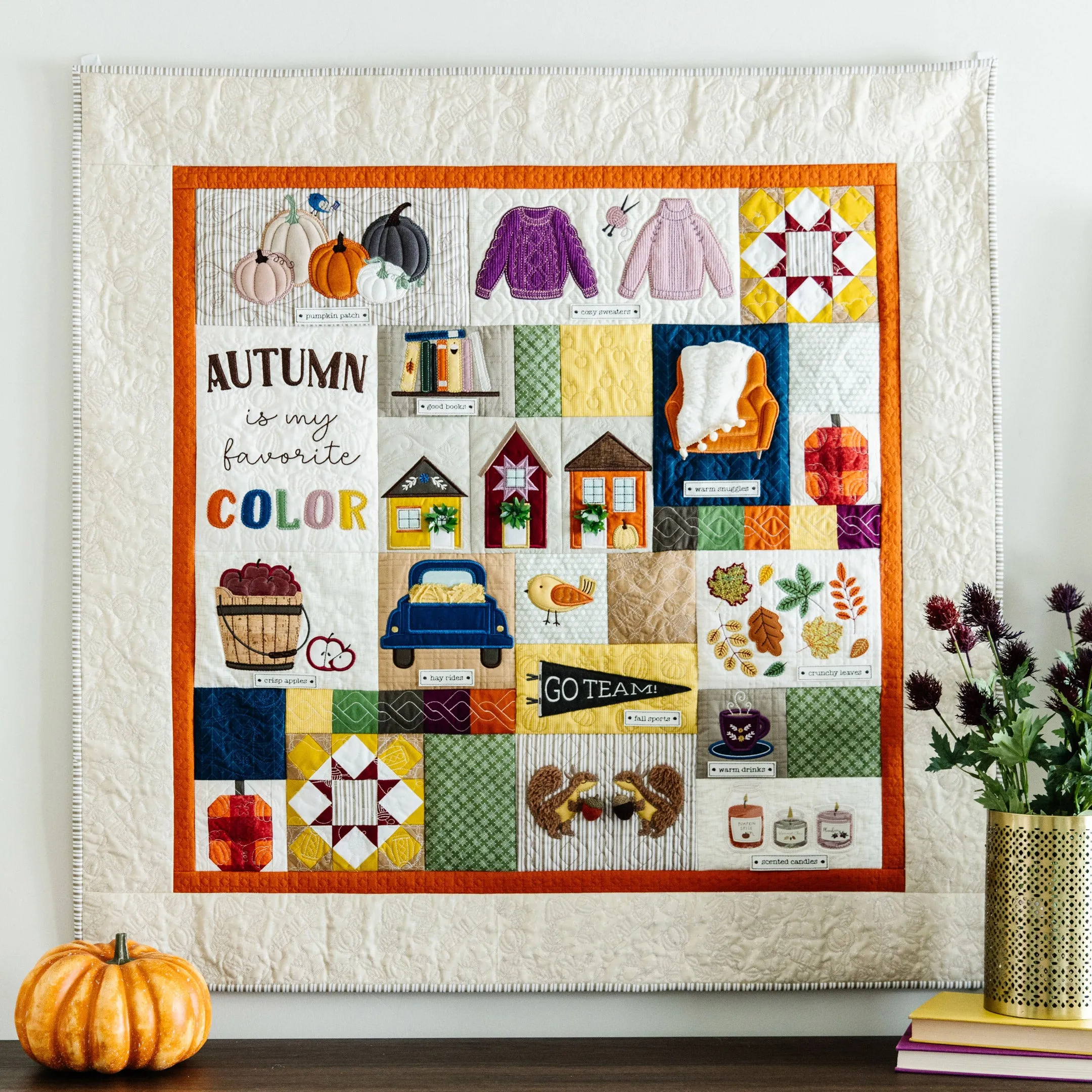 Falling for Autumn Feature Quilt KD814